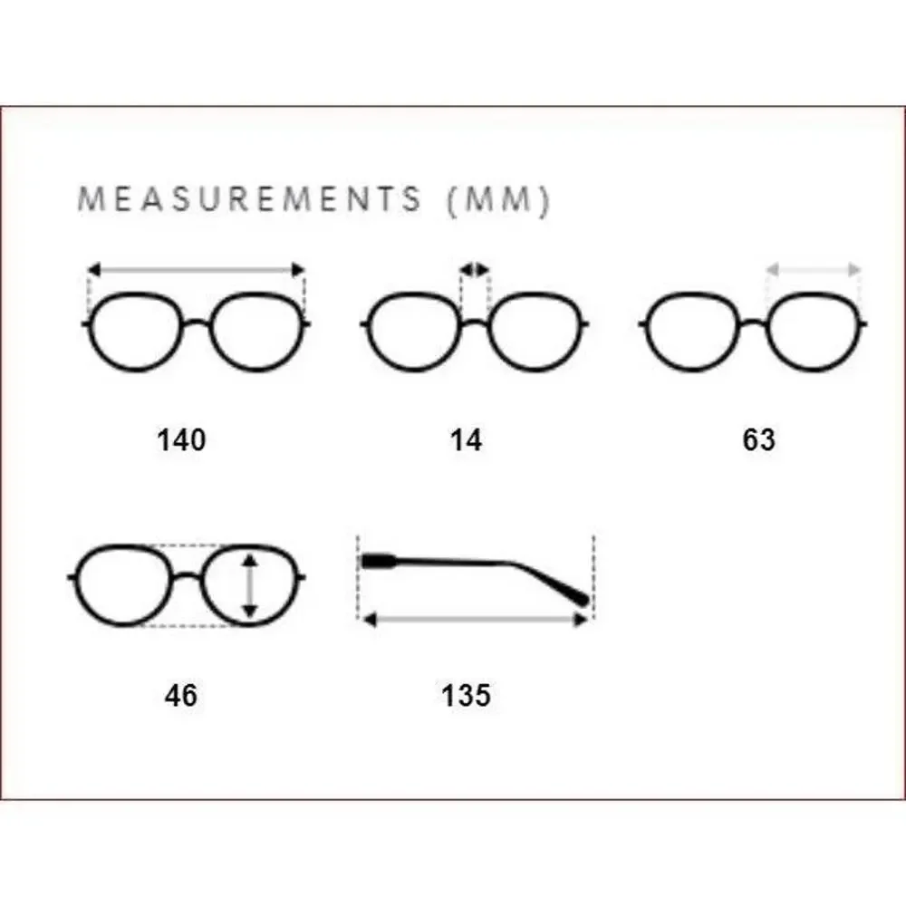 Vintage Paul Smith Eyeglasses Navy Metal 63-14-35 PS-835‎ Wide Mens Large Retro